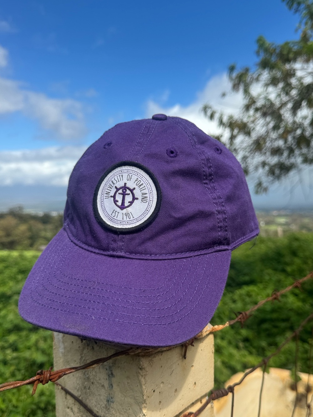 University of Portland purple Dad Cap by legacy
90s Y2K